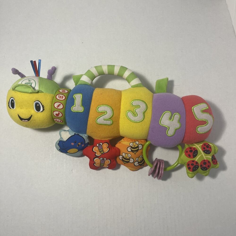 Leap Frog Baby Counting PAL Sensory Caterpillar 2003 WORKS! See Video Leapfrog